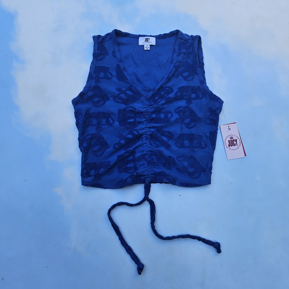 Rare Juicy Couture Tank Top Beach Top Miami Swim Top Beach Sexy Vacation Top